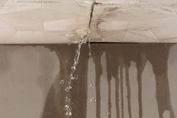 Professional Sewage Cleanup technician working in Camden, ME
